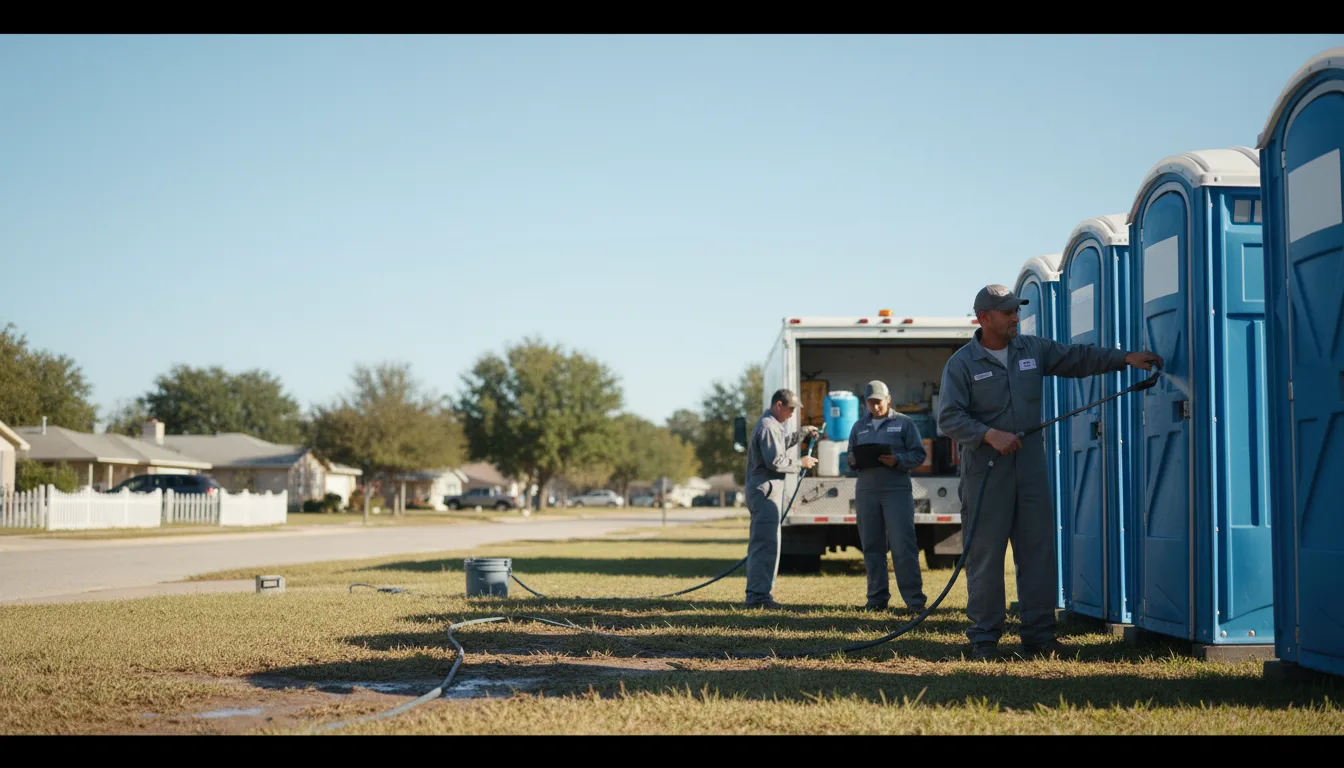 Long-Term Portable Toilet Rental in Eastman, GA near me